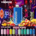 ⭐Ügyfeleink kedvence⭐3 db🔥VAPEPIE Max 40000 PUFFS - 💥A világ első ultra vékony Vape-ja nagy kapacitással💥