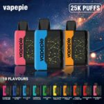 ⭐Legjobban ajánlott⭐3 db✨VAPEPIE 25000 PUFFS - Ívelt Star Sky képernyő (🌌 Mai különleges ajánlat)-2